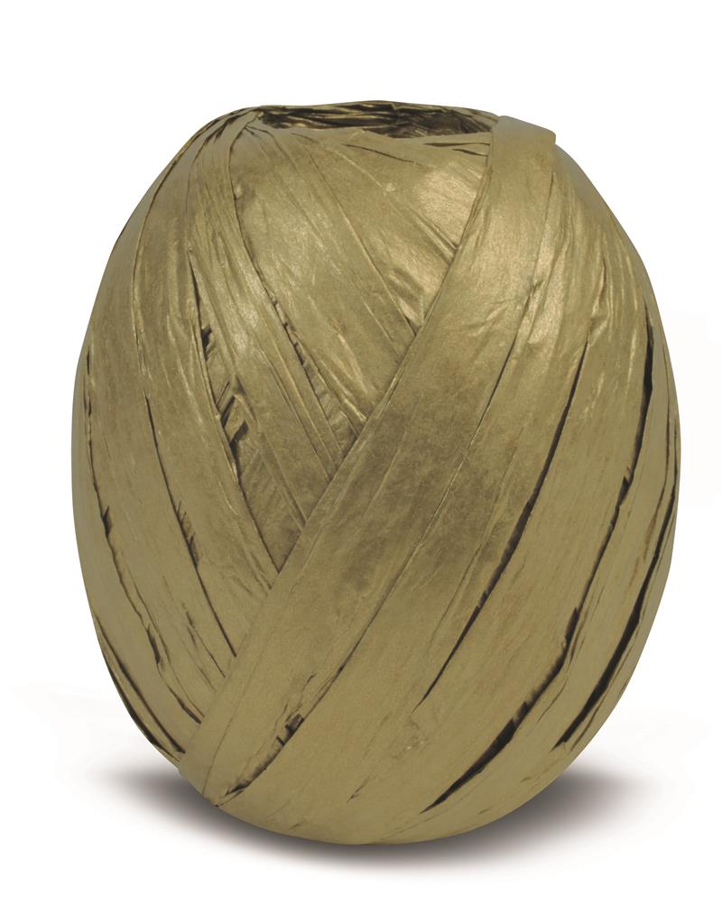PAPER RAFFIA metallic paper-egg 30 m