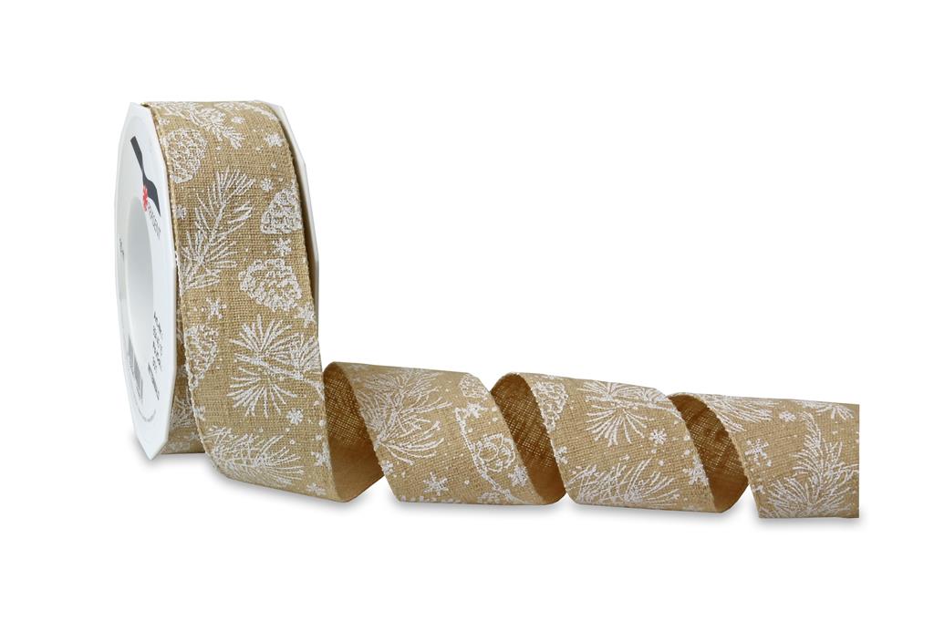 MITTENWALD linen ribbon 15-m-roll