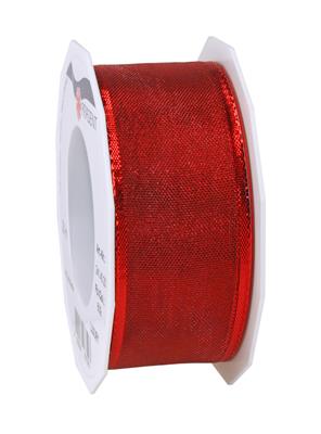 LUXURY gold silver 20-m-roll with wired edges
