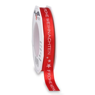 BABEL satin ribbon with lettering 20-m-roll