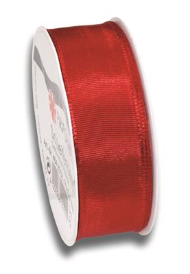LYON silk ribbon with wired edges 3-m-roll