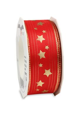TORONTO satin ribbon stars 20-m-roll