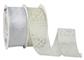 NEW CASTLE organza 20-m-roll with wired edges