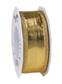 DENVER gold silver 25-m-roll with wired edges