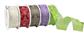PARADISE organza 20-m-roll with wired edges