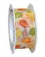 AUTUMN organza 20-m-roll with wired edges